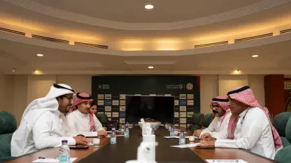 SPL Chairman Al Afaleq at Ettifaq Club