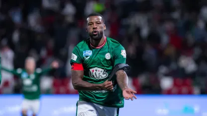 Georginio Wijnaldum scores for Al Ettifaq v Al Nassr