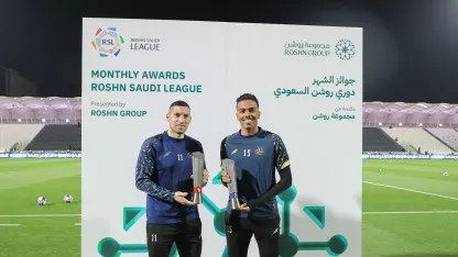 Al Shabab pair Cristian Guanca and Musab Al Juwayr win RSL awards for February