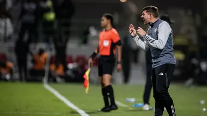 Al Ettifaq manager Steven Gerrard on the touchline