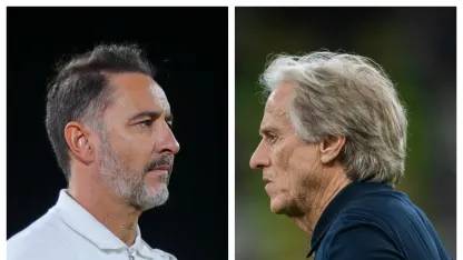 Vitor Pereira (L) v Jorge Jesus
