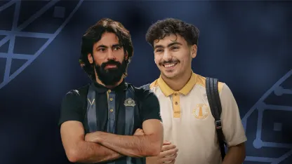 حسين عبد الغني ونجله عدي