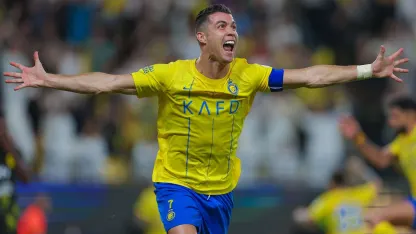 Ronaldo celebrates breaking RSL single season record Al Nassr