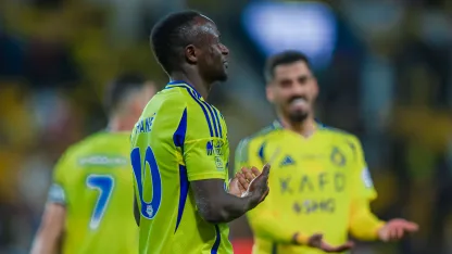 Al Nassr's Sadio Mane celebrates birth of daughter with goal v Al Kholood