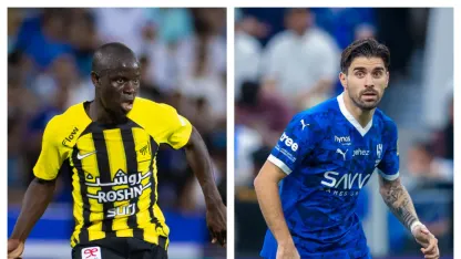 N'Golo Kante v Ruben Neves Saudi Clasico