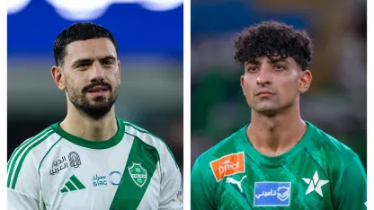 Merih Demiral and Ali Jasim