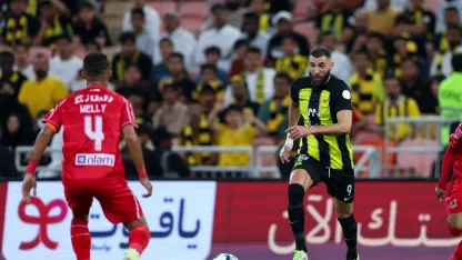 Karim Benzema Al Ittihad v Waleed Bakhshwain Al Wehda