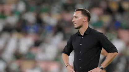 Al Ahli manager Matthias Jaissle v NEOM SC