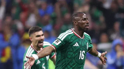 Al Qadsiah star Julian Quinones opens scoring for Mexico v Ecuador at 2026 FIFA World Cup