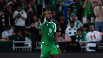 Toney celebrates Al Ahli's big win over Abha