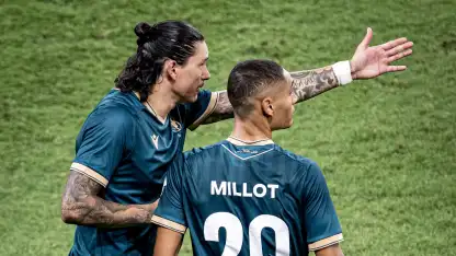 New Diriyah Club signings Darwin Nunez and Enzo Millot on debut against Al Kholood