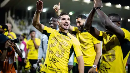 Al Ittihad title win celebrations 22