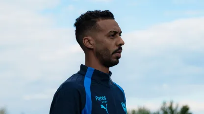 نواف الحبشي لاعب الهلال المنتقل من الحزم