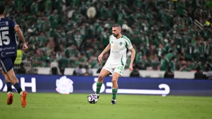 Merih Demiral playing for Al Ahli