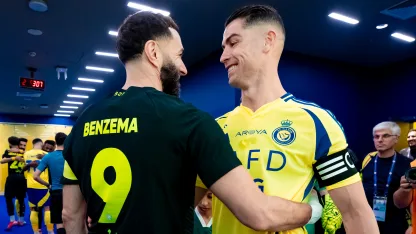 Al-Nassr-captain-Cristiano-Ronaldo-and-Al-Ittihad-counterpart-Karim-Benzema
