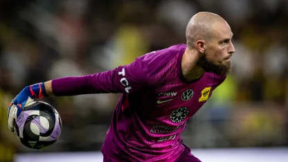 Al Ittihad goalkeeper Predrag Rajkovic