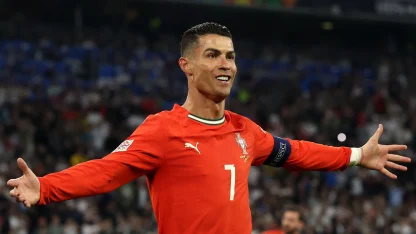 Cristiano Ronaldo with Portugal