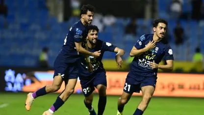 Mohammed Al Jahif scores 105th-minute winner at Al Khaleej to keep Al Okhdood in RSL