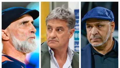 (L-R) Noureddine Ben Zekri, Michel, Alvaro Pacheco