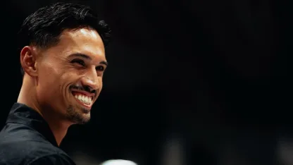 New Al Qadsiah recruit Tijjani Reijnders all smile during first night at club