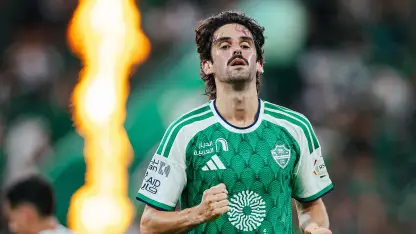 New Al Ahli signing Francisco Trincao scoring debut Al Ahli goal