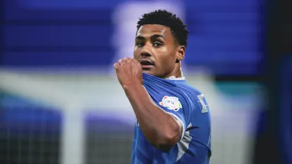 What's my name: Al Hilal's Ollie Watkins celebrates goal against Al Ittihad in Saudi Clasico