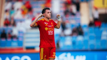 Mateo Retegui opens scoring for Al Qadsiah against Abha