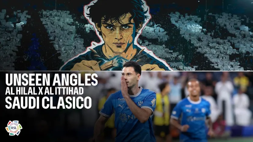 Unseen angles: The Saudi Clasico ⏪