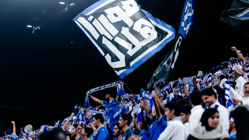 Al Hilal v Al Ahli fans 1