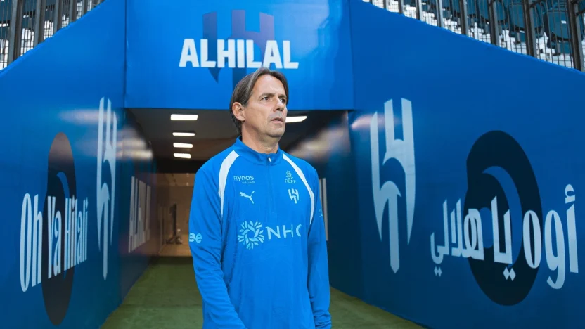 Al Hilal manager Simone Inzaghi
