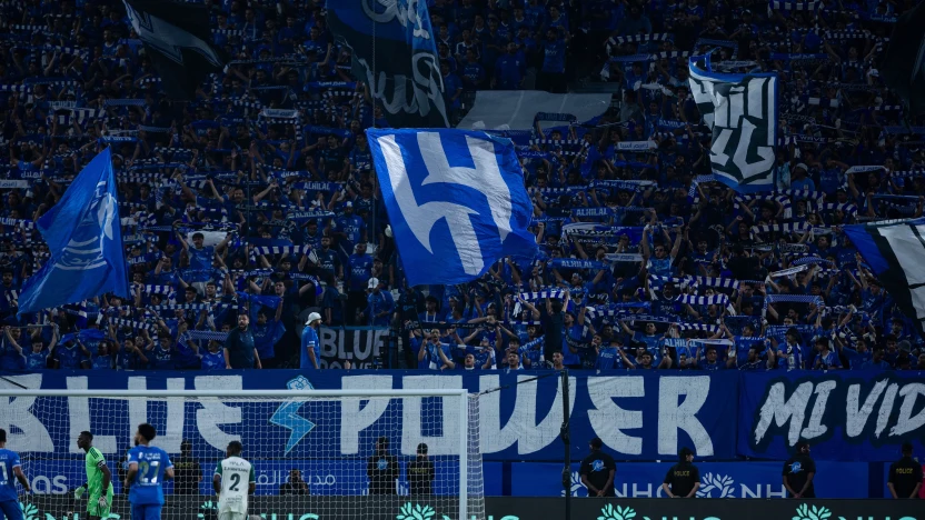 Al Hilal v Al Ahli fans 9