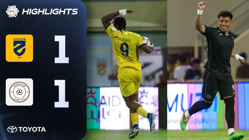 Pululu scores for Al Hazem, Martinez strikes for Al Shabab | Powered by Toyota