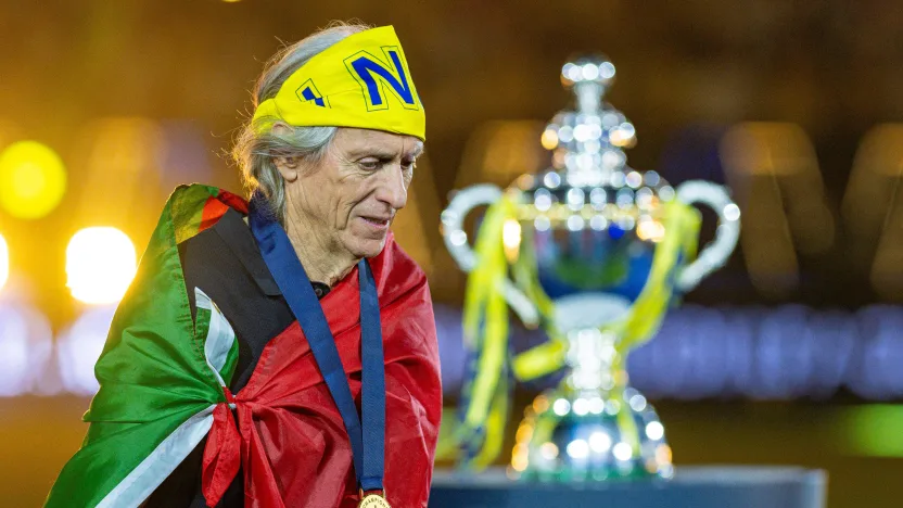 Jorge Jesus departs Al Nassr having masterminded their first league title success in seven years-1069737