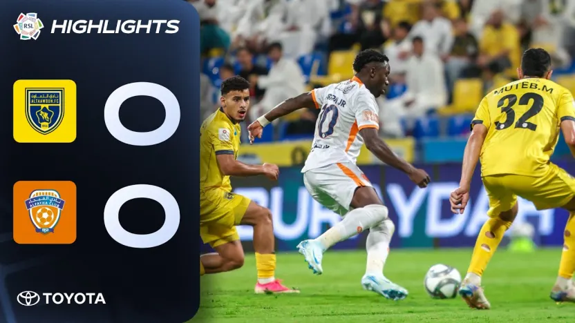 Goalless between Al Taawoun and Al Fayha | Powered by Toyota