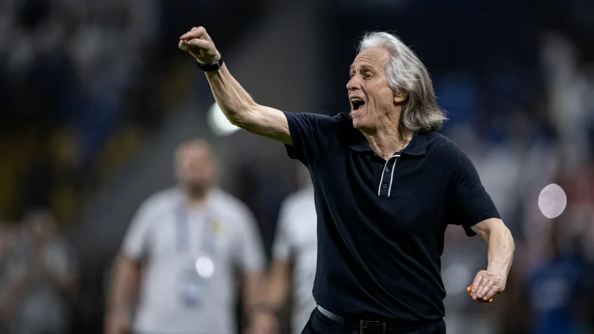 Al Nassr manager Jorge Jesus urges his side on in Capital Derby v Al Hilal-1067317