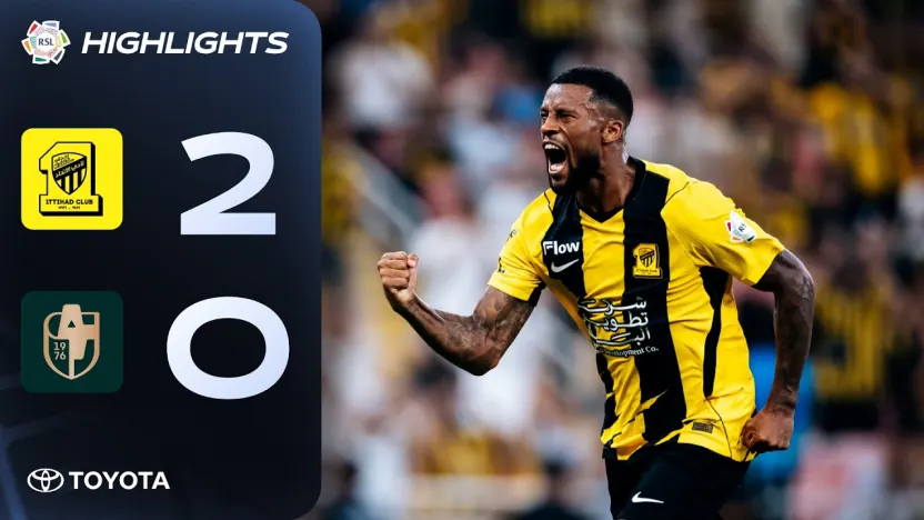 Wijnaldum gets his FIRST Al Ittihad goal | Powered by Toyota