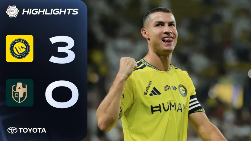 Ronaldo reaches goal 980 in big Al Nassr win | Powered by Toyota