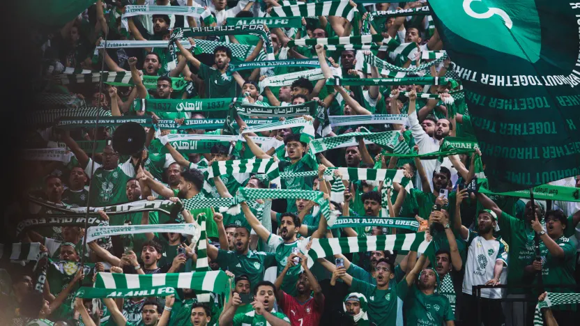 Al Hilal v Al Ahli fans 11