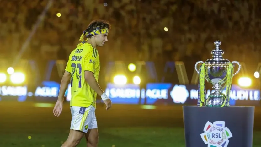 أحرز جواو فيلكس بطولة دوري روشن السعودي 2025-2026 في موسمه الأول مع النصر-1074501