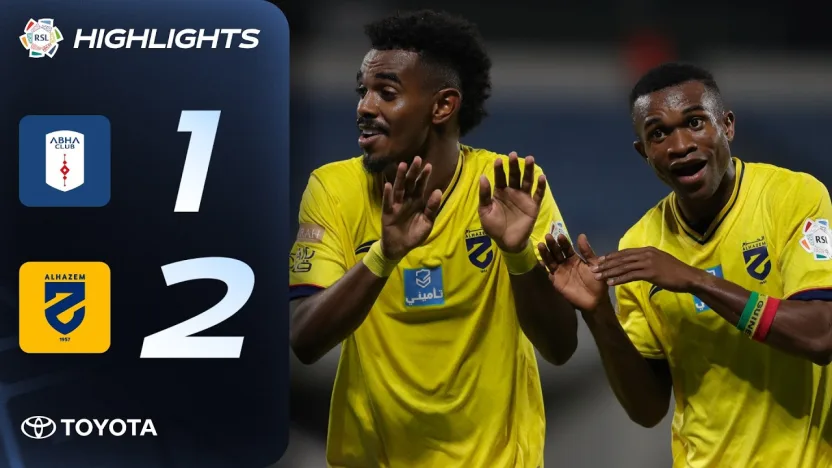 Season opener win! 🔥 Al Hazem edge Abha ⏱️ | Powered by Toyota