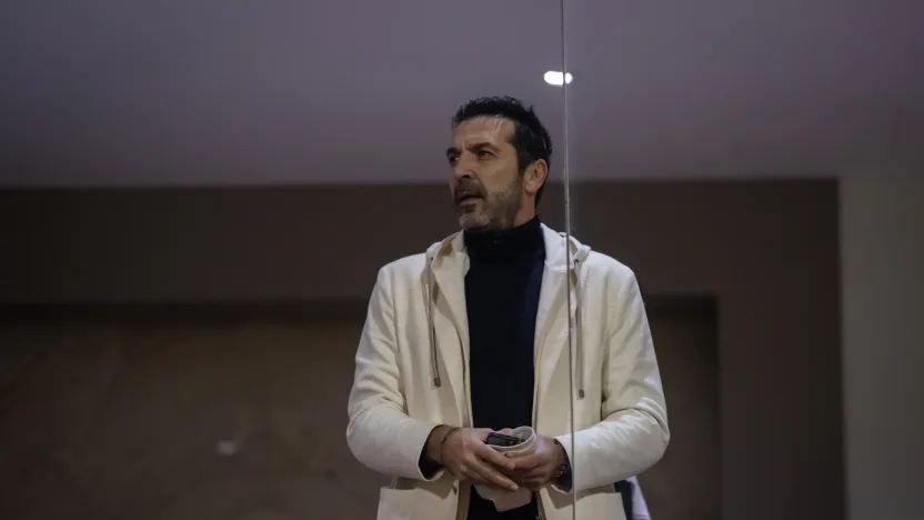 Italy legend Gianluigi Buffon watches Al Qadsiah v Al Fayha-825347