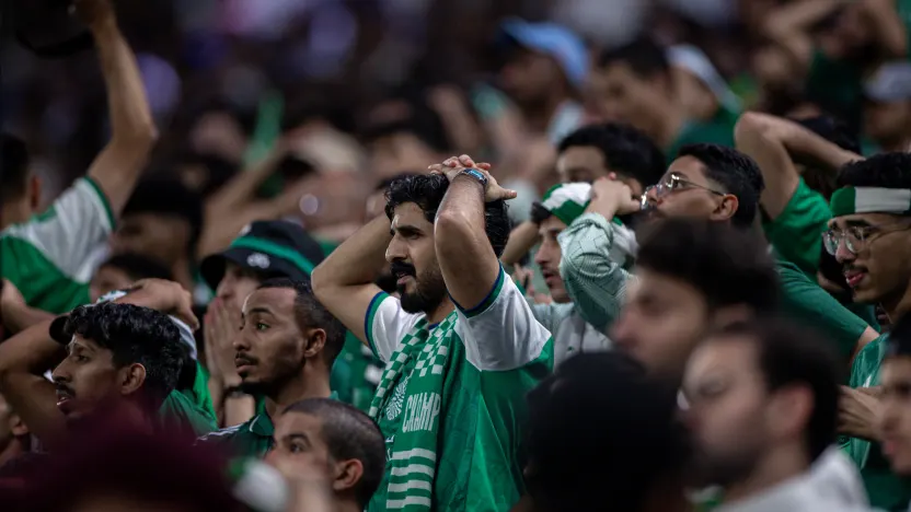 Al Hilal v Al Ahli fans 2