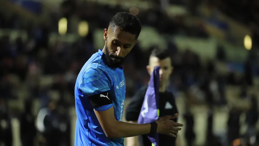 NEOM Sports Club captain Salman Al Faraj in action v former club Al Hilal-825791