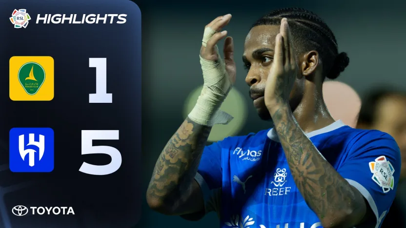 5 goals in the FIRST HALF for Al Hilal | Powered by Toyota