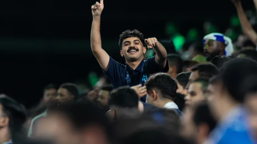 Al Hilal v Al Ahli fans 3