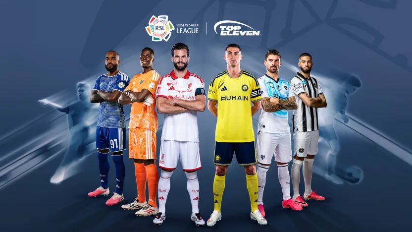 دوري روشن السعودي بنجومه العالميين يقتحم لعبة توب إليفن (Top Eleven)