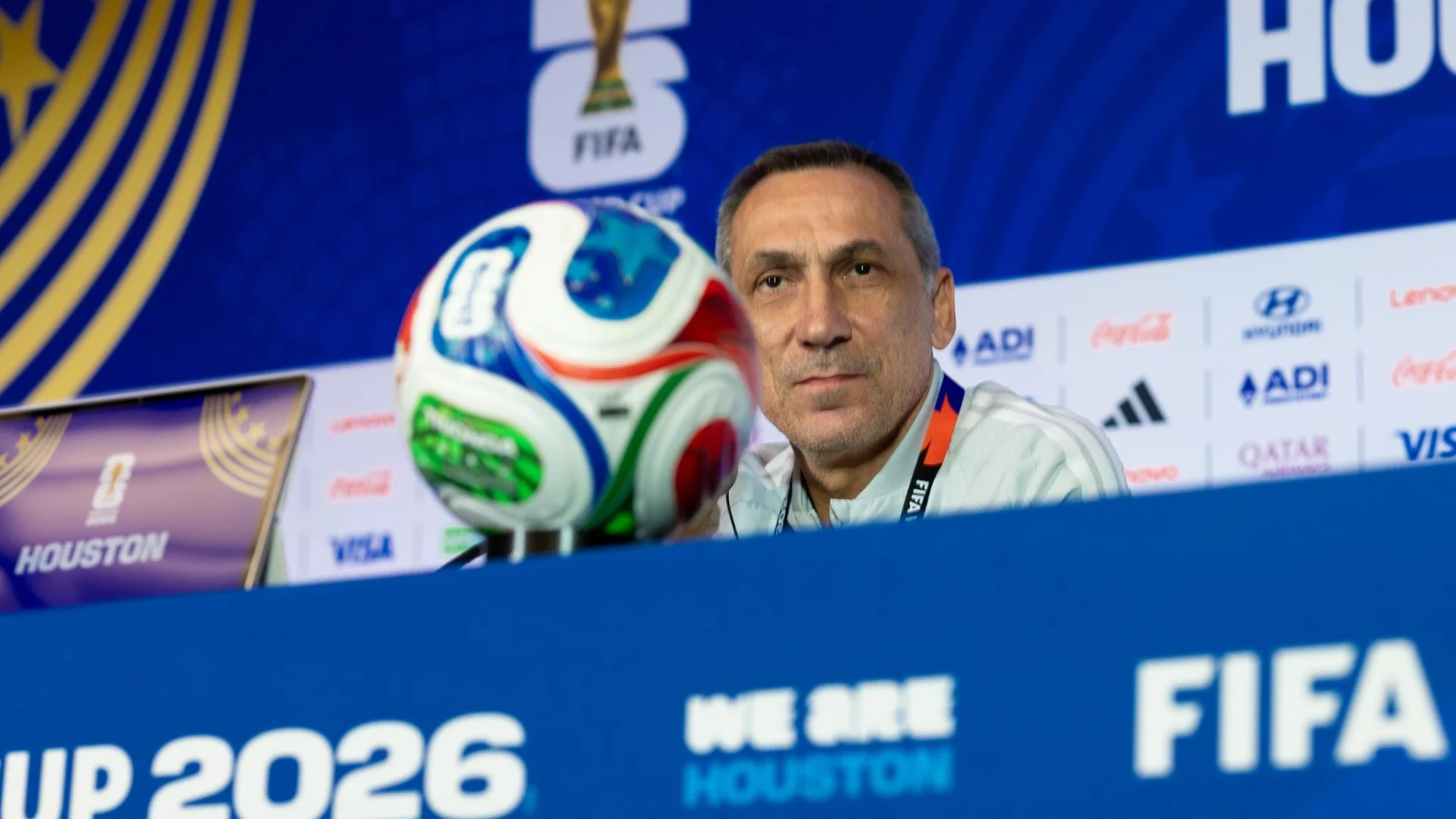 Saudi Arabia manager Georgios Donis during 2026 FIFA World Cup