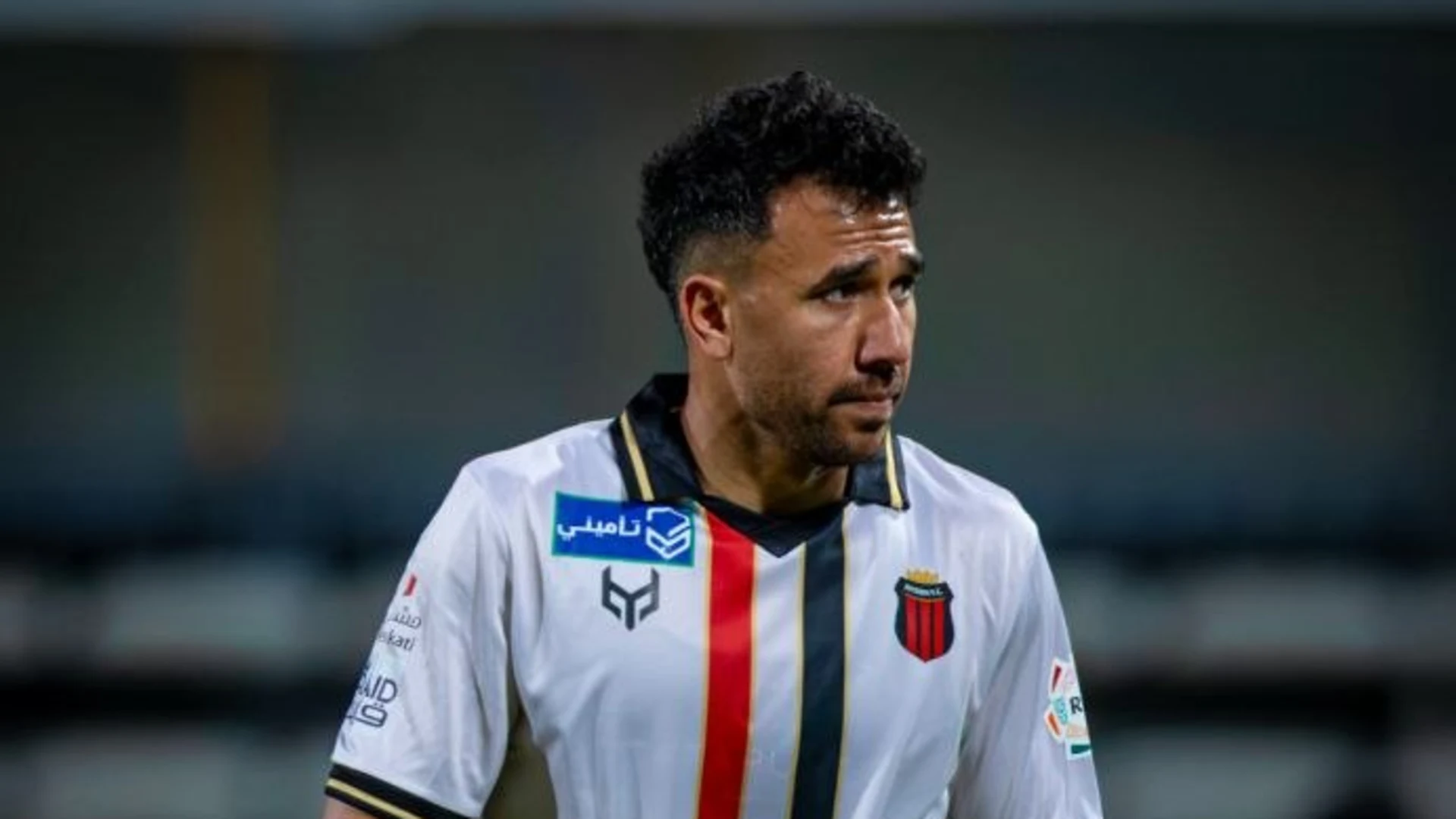 محمود حسن تريزيغيه يسجل ثاني هدف له مع الرياض هذا الموسم