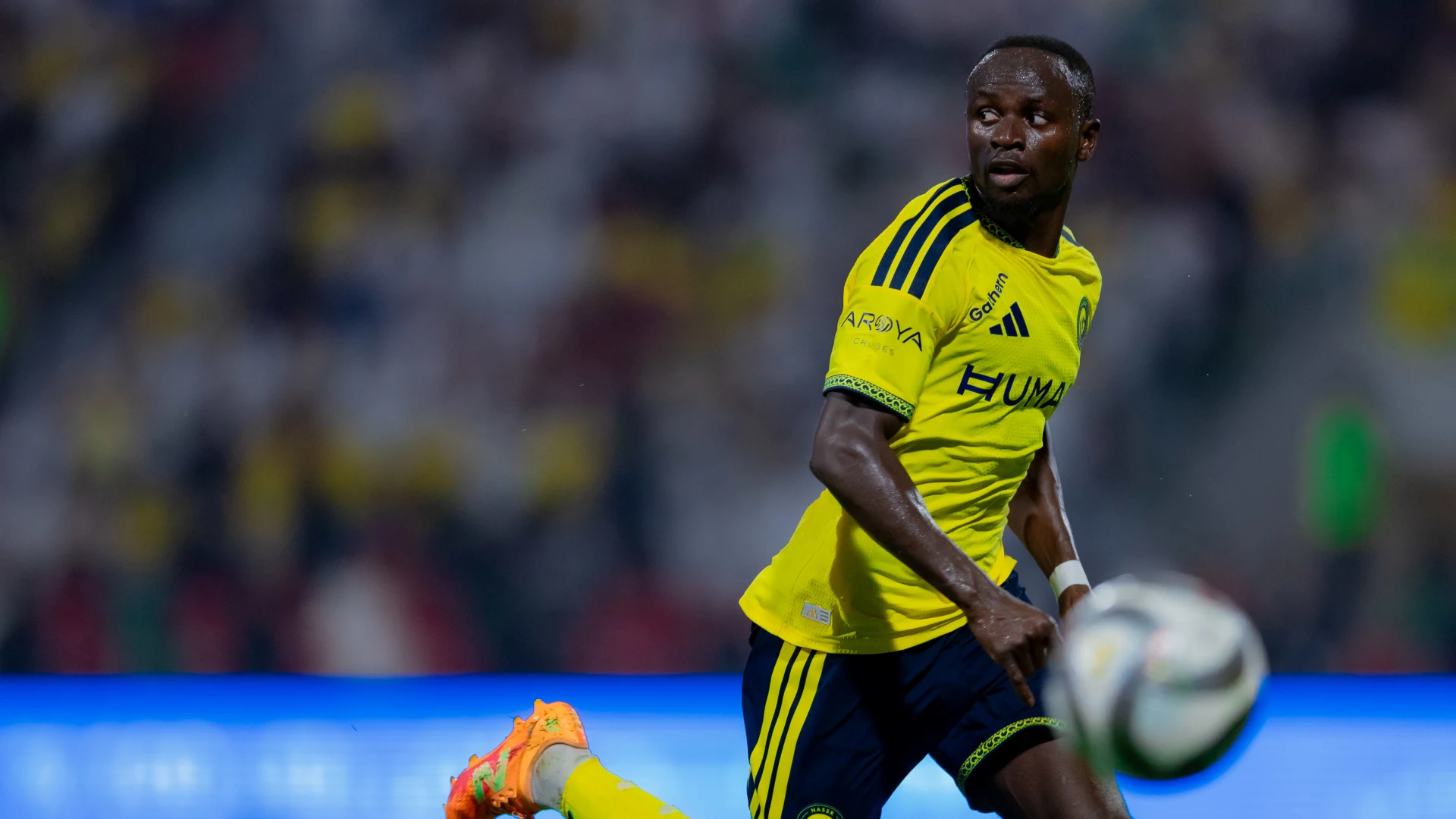 Senegal superstar Sadio Mane in action for Al Nassr