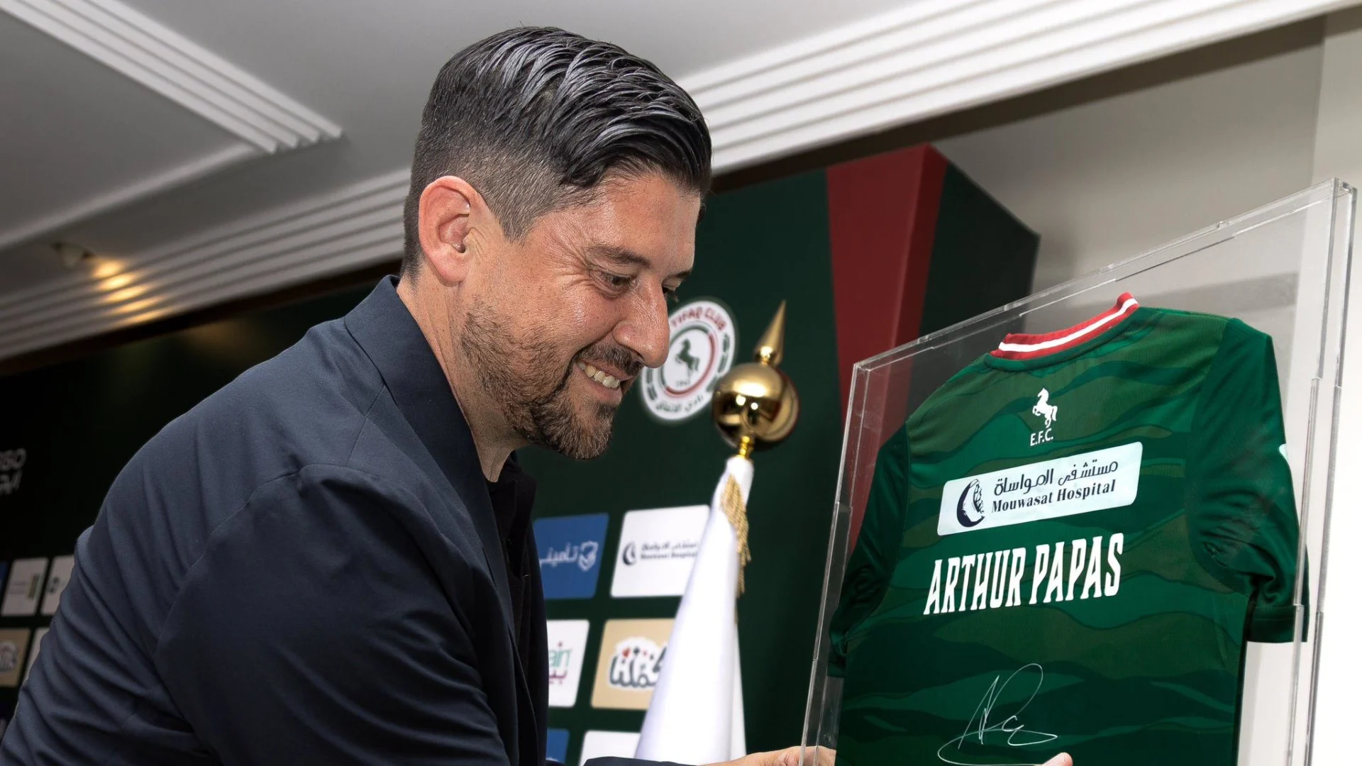 Al Ettifaq have gone for Arthur Papas to continue Saad Al Shehri's stellar work